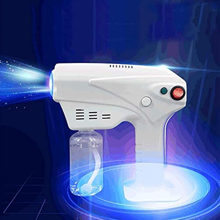 Nano Steam Gun Hair Spray Machine with Blue Light (110V-240V, 1200W, 260ml) - Image 1